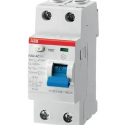 ABB F202 HPFI relæ A, 2P, 40A