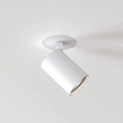 Astro Ascoli Flush påbygningsspot, hvid