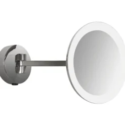 Astro Mascali makeup spejl med lys, Ø21,5 cm, krom