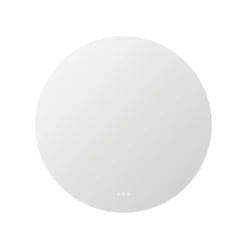 Dansani Corona spejl med lys, dæmpbar, touch, Ø75 cm