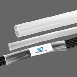 GD transparent krympeflex med lim 120 cm, 3/1 mm
