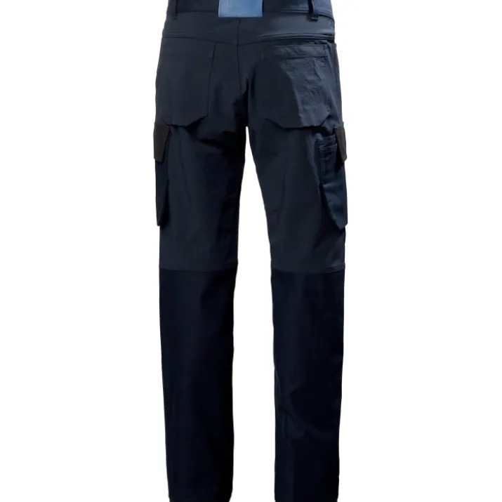 Helly Hansen Oxford servicebukser med 4-vejs stretch, marineblå/mørkegrå, str. C148