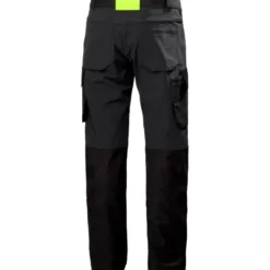 Helly Hansen Oxford servicebukser med 4-vejs stretch, mørkegrå/sort, str. C50