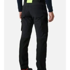 Helly Hansen Oxford servicebukser med 4-vejs stretch, mørkegrå/sort, str. C50