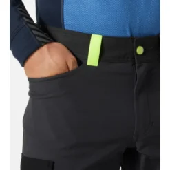 Helly Hansen Oxford servicebukser med 4-vejs stretch, mørkegrå/sort, str. C50