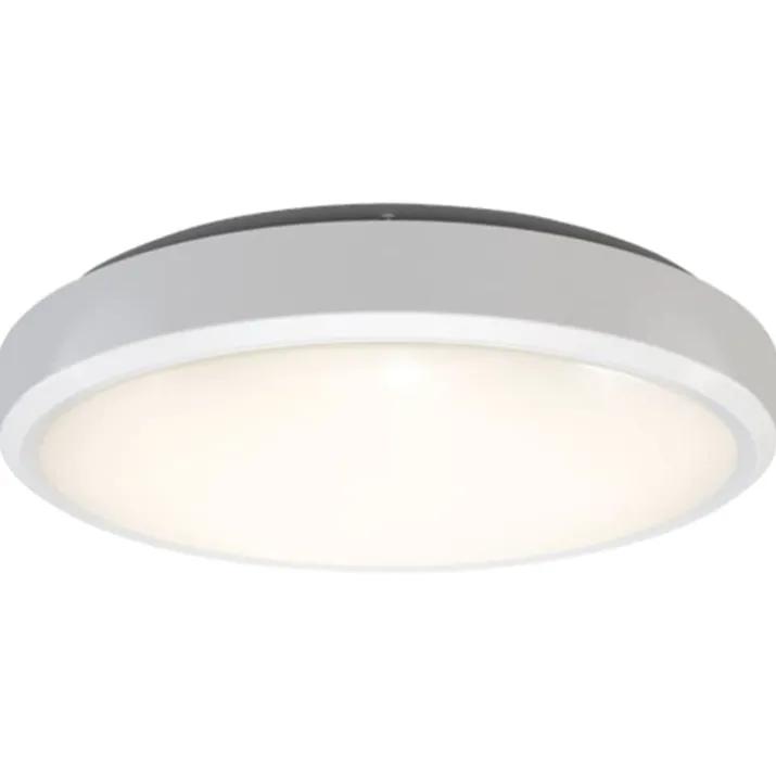 4lite Smart Circular væg- & loftlampe, krom