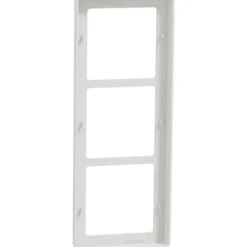 LK Fuga Base 63 ramme, 3 modul, hvid