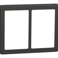 LK Fuga Base 63 ramme, 2x1,5 modul, koksgrå