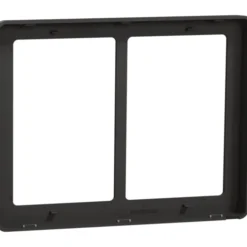 LK Fuga Base 63 ramme, 2x1,5 modul, koksgrå