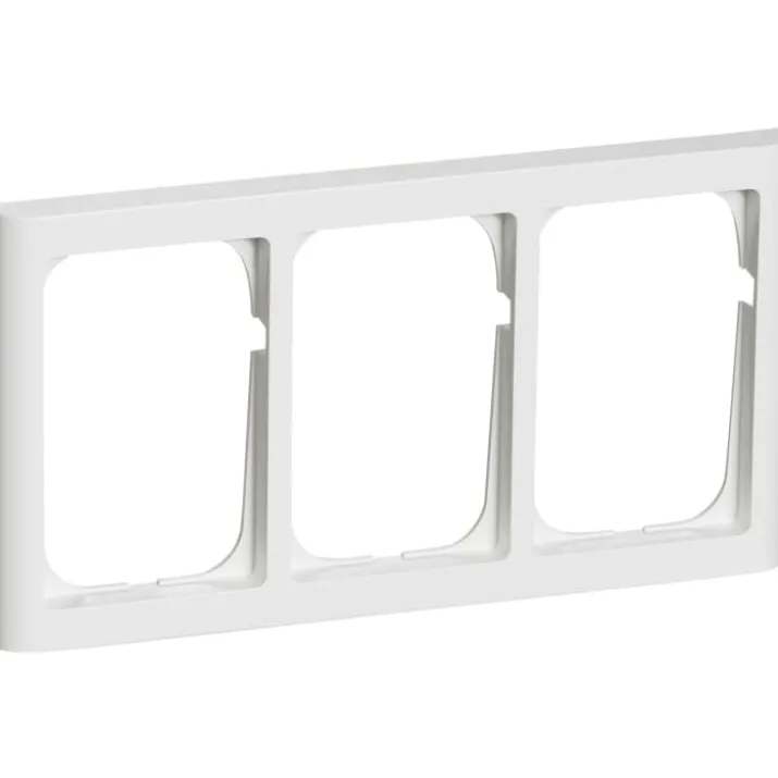 LK Fuga Softline 63 ramme, 3x1,5 modul, hvid