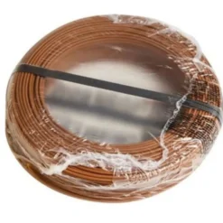 100 meter Installationsledning PVL 1x1,5 mm², brun