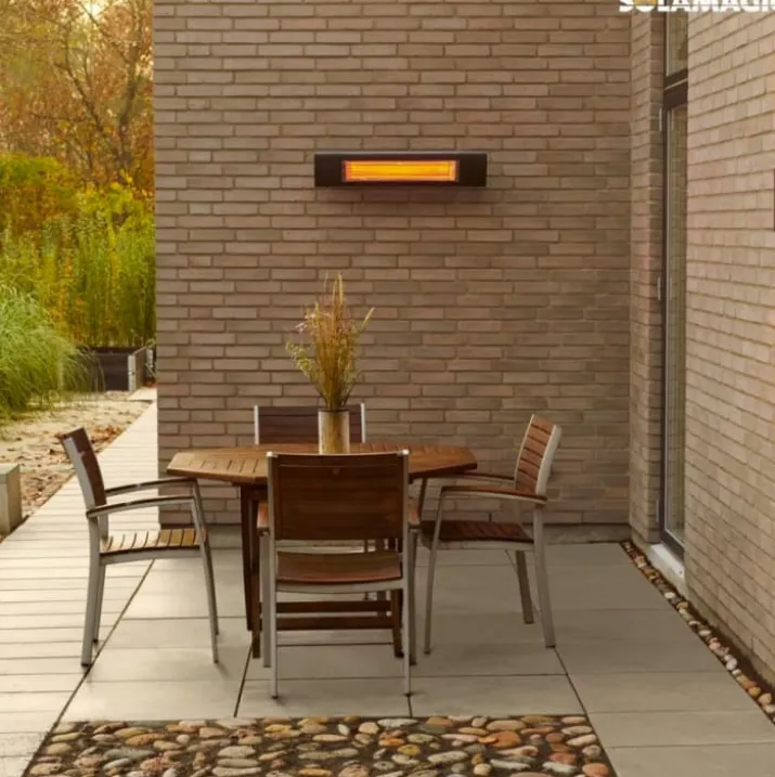 Solamagic Eco+ Pro BTC terrassevarmer 3-trin, 2000W, antracit