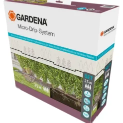 3 stk Gardena micro-drip hæk-/busksæt, 25 m