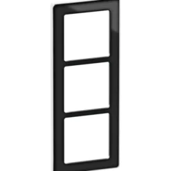 10 stk LK Fuga Pure designramme 3 modul, sort/hvid