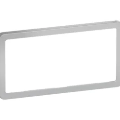 10 stk LK Fuga Slim designramme 1x2 modul, stål