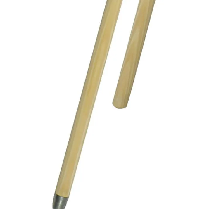 10 stk Roliba træskaft, 150 cm, m. metalgevind