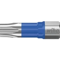 6 stk Wiha T-slagbits 25mm, torx 20