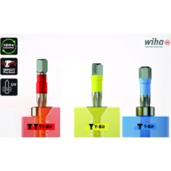6 stk Wiha T-slagbits 25mm, torx 25