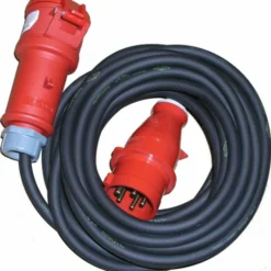 Wexim CEE kabelsæt, 3x16 mm² , 400V/63A, 10 meter