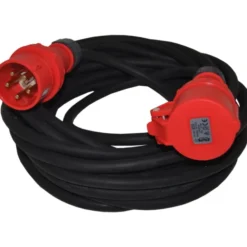 Wexim CEE kabelsæt, 5x2,5 mm², 400V/16A, 25 meter